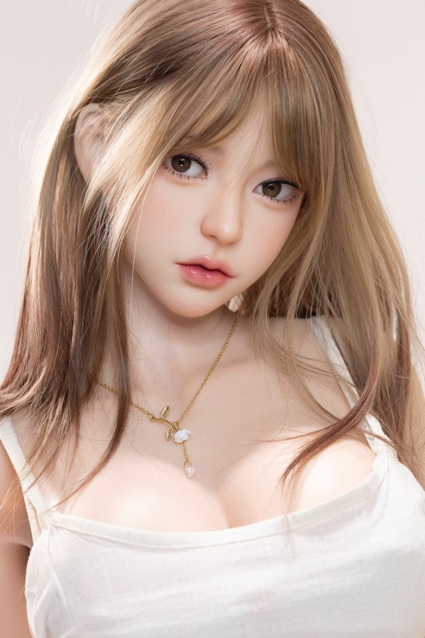 167cm/5ft6 E-Cup Big Breast Silicone Sex Doll #AB11 Lillian White Aibei