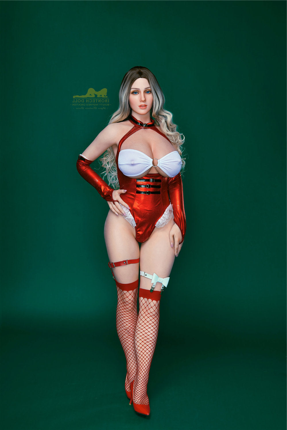 160cm/5ft3 I-cup BBW Big Boobs & Big Booty European Silicone Lady Sex doll Torso Irontech Doll