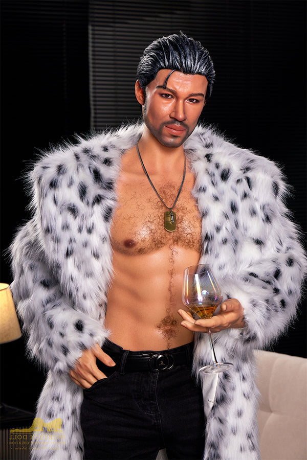 170cm/5ft7 Realistic Male Silicone Sex Doll - M7 Tanned Irontech