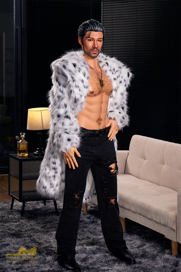 170cm/5ft7 Realistic Male Silicone Sex Doll - M7 Tanned Irontech