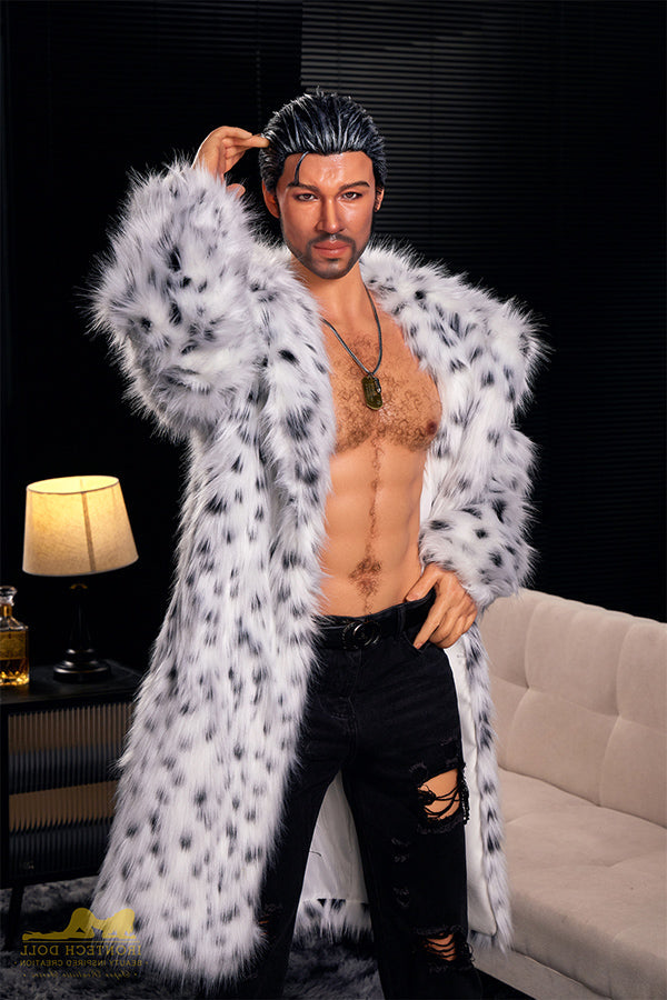 170cm/5ft7 Realistic Male Silicone Sex Doll - M7 Tanned Irontech