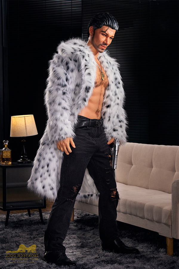 170cm/5ft7 Realistic Male Silicone Sex Doll - M7 Tanned Irontech