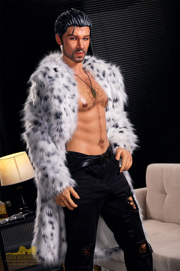 170cm/5ft7 Realistic Male Silicone Sex Doll - M7 Tanned Irontech