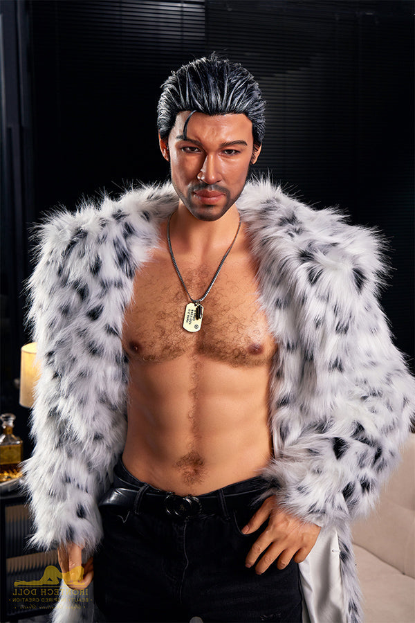 170cm/5ft7 Realistic Male Silicone Sex Doll - M7 Tanned Irontech