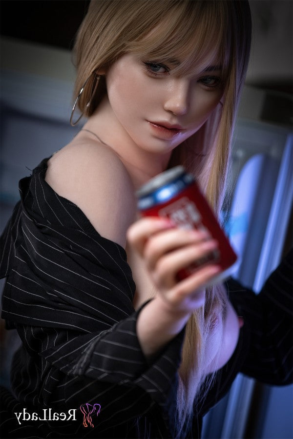 170cm/5ft7 D-Cup Tall Blond Hair Realistic Silicone Sex Doll - S39 Lay Torso Lady