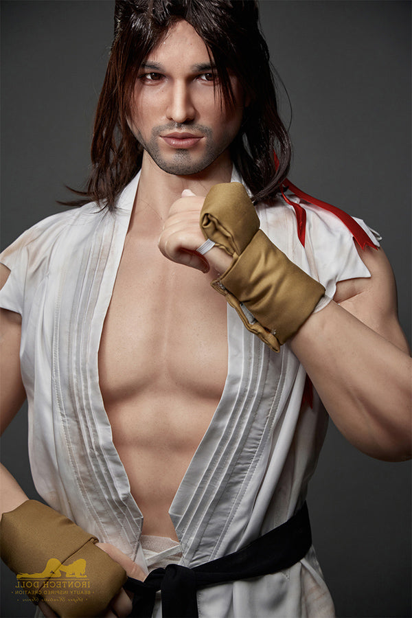 176cm/5ft9 Tall Realistic Male Silicone Sex Doll - M1 Kevin Natural Irontech