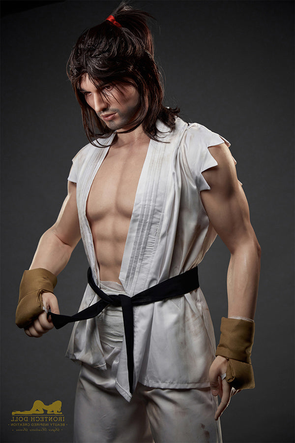 176cm/5ft9 Tall Realistic Male Silicone Sex Doll - M1 Kevin Natural Irontech