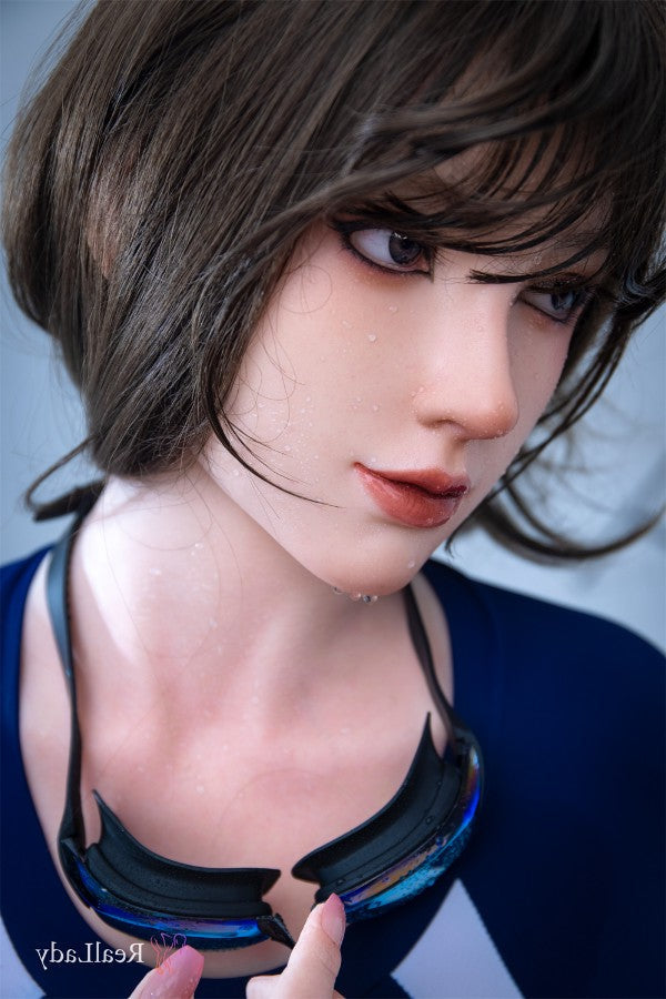 170cm/5ft7 D-Cup Japanese Tall Cute White Realistic Silicone Sex Doll Torso Lady