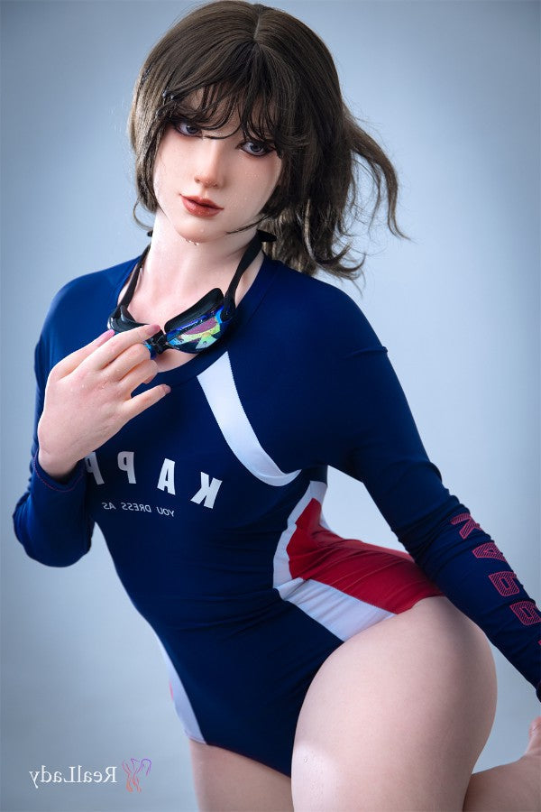 170cm/5ft7 D-Cup Japanese Tall Cute White Realistic Silicone Sex Doll Torso Lady