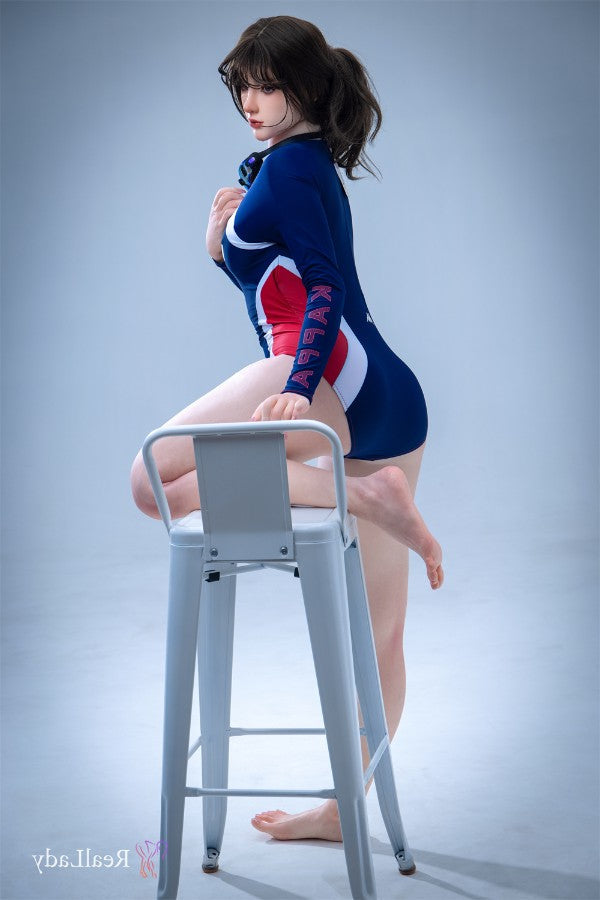 170cm/5ft7 D-Cup Japanese Tall Cute White Realistic Silicone Sex Doll Torso Lady