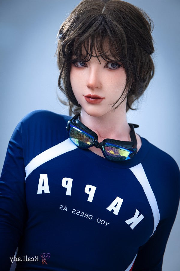 170cm/5ft7 D-Cup Japanese Tall Cute White Realistic Silicone Sex Doll Torso Lady