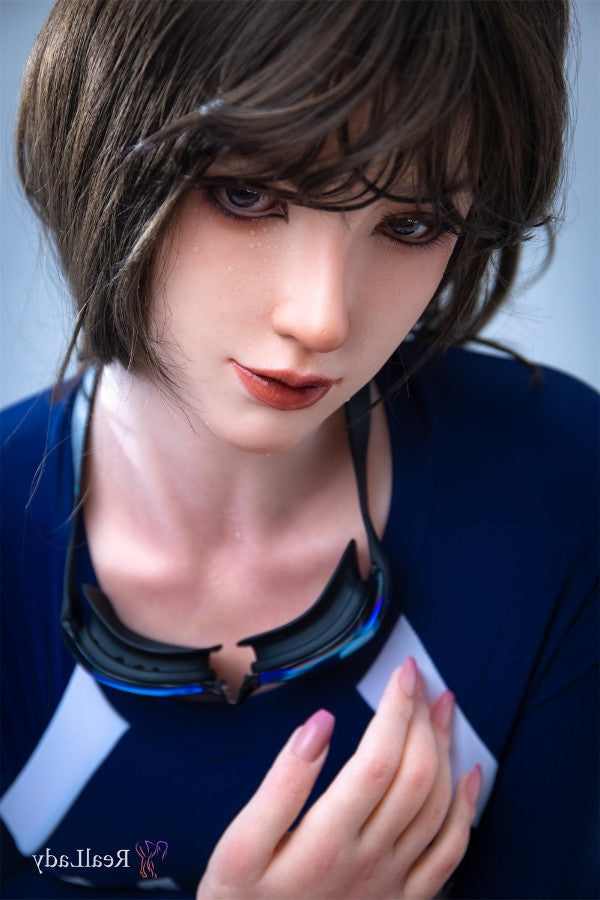 170cm/5ft7 D-Cup Japanese Tall Cute White Realistic Silicone Sex Doll Torso Lady