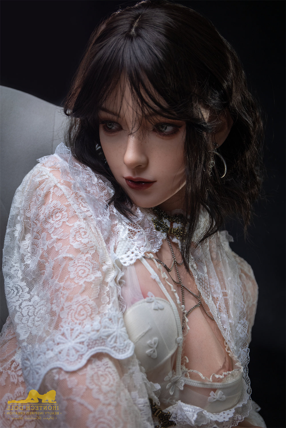 163cm/5ft4 C-Cup Bubble Butt Full Silicone Love Doll with S36 Head Irontech