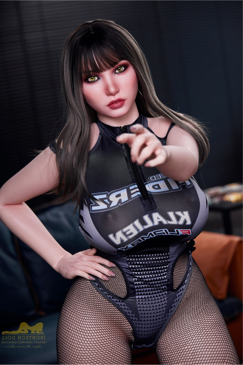 162cm/5ft4 I-cup Big Boobs Silicone Fair Skin Sex Doll –S20 Suki Irontech