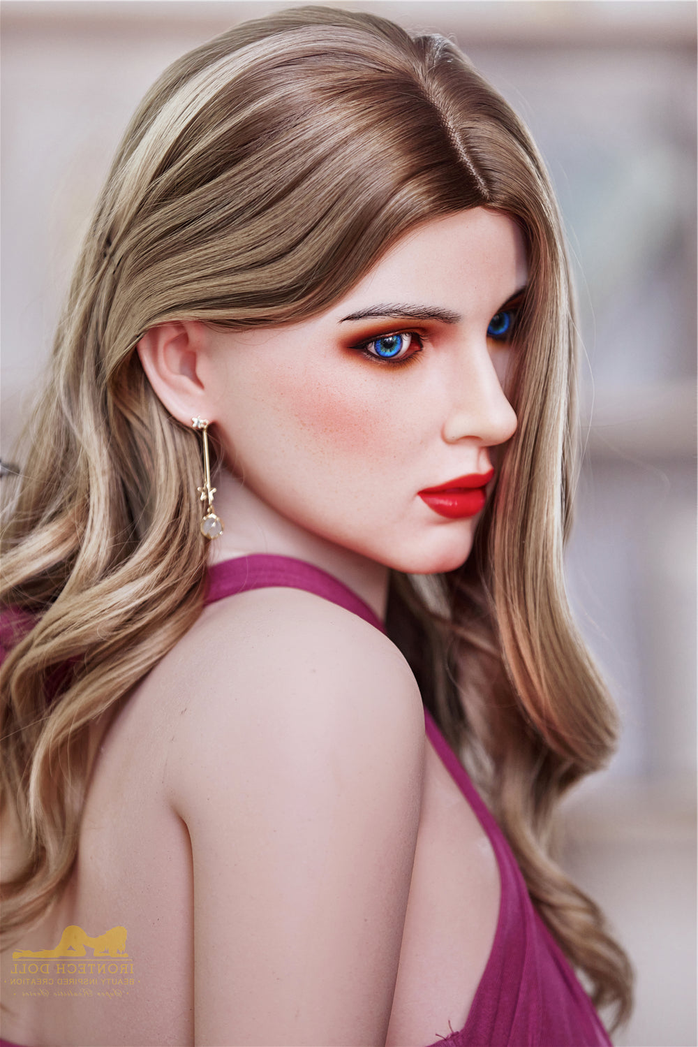 162cm/5ft4 I-cup Bubble Butt Big Boobs Fair Skin Silicone Sex Doll – S Torso Irontech