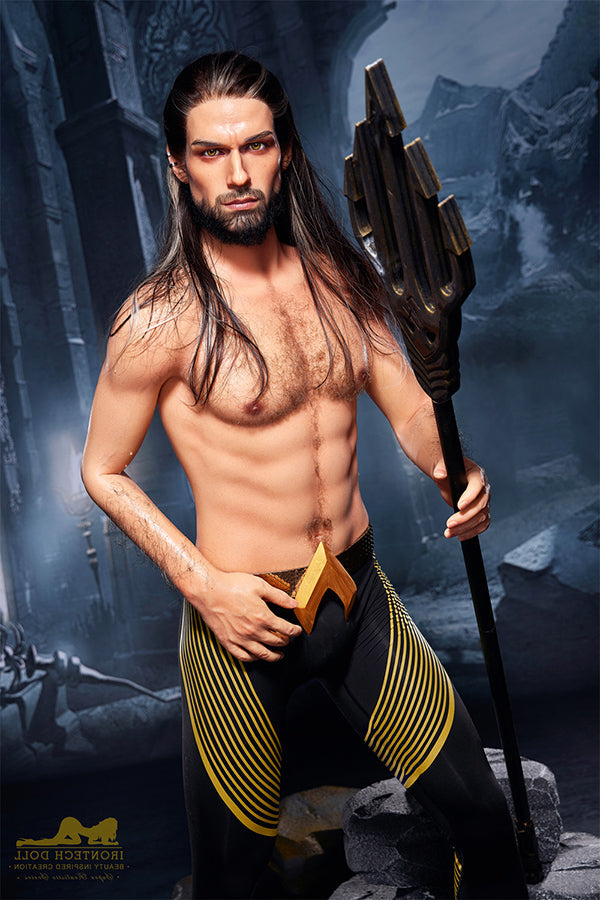 170cm/5ft7 Male Aqua man Realistic Silicone Sex Doll - M5 Thomas Tanne Torso Irontech