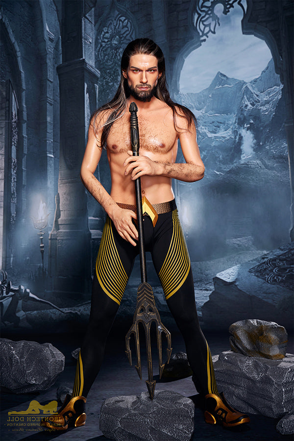 170cm/5ft7 Male Aqua man Realistic Silicone Sex Doll - M5 Thomas Tanne Torso Irontech