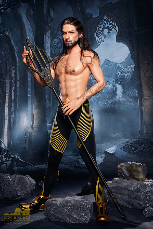 170cm/5ft7 Male Aqua man Realistic Silicone Sex Doll - M5 Thomas Tanne Torso Irontech