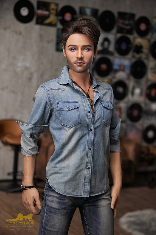 170cm/5ft7 Realistic Male Gay Silicone Sex Doll - M4 Tanned Irontech