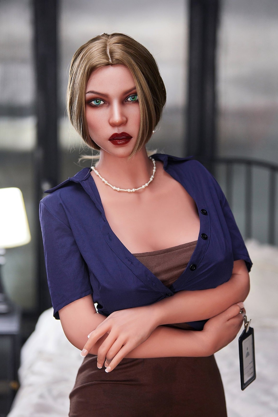 158cm/5ft2 G-cup Big Breast Silicone Head Sex Doll – M4 SY