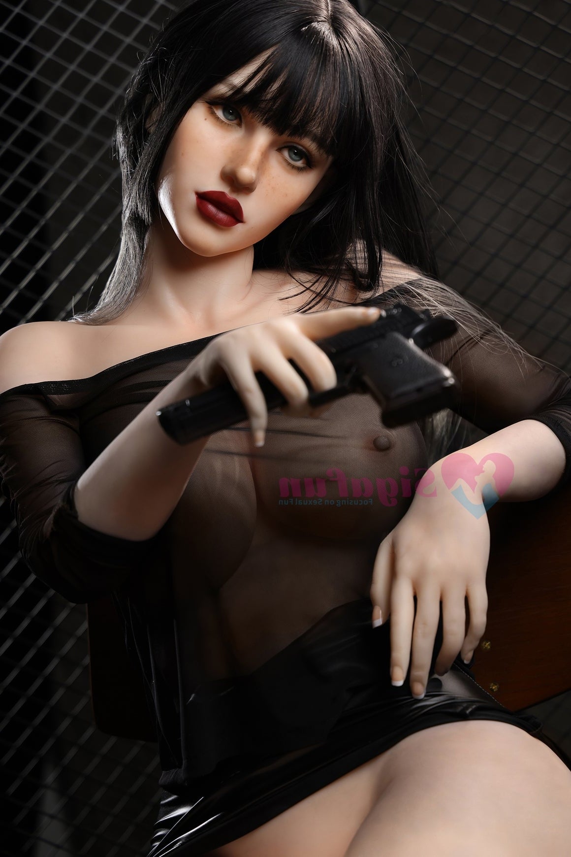 Us In Stock 164cm 5ft5 H Cup Silicone Head Chinese Sex Doll Sg2 Natural - H-cup Torso Sigafun