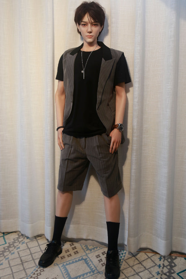 170cm/5ft7 Realistic Male Silicone Sex Doll - kirin Realing