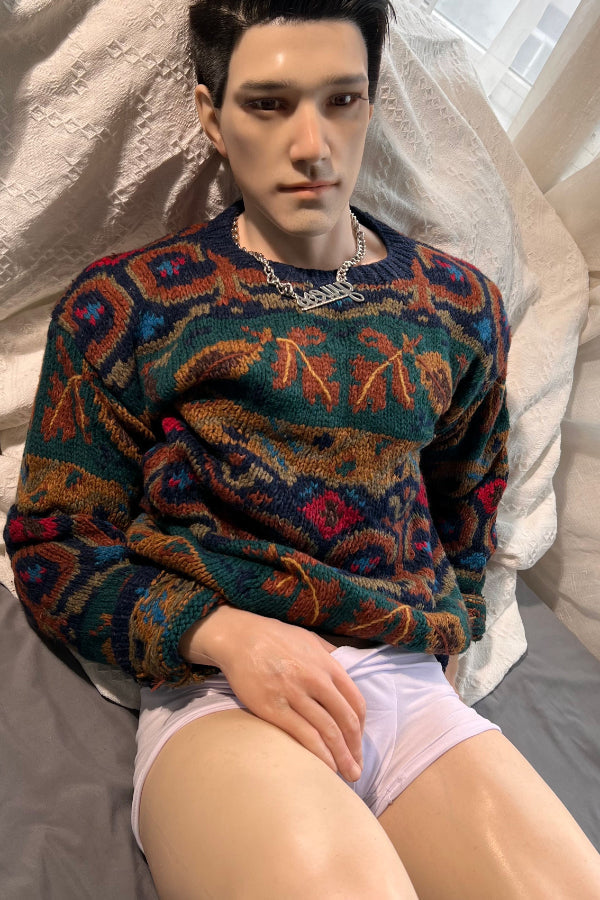 180cm/5ft10 Realistic Male Silicone Sex Doll - Bertin Realing