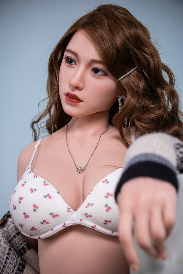 160cm/5ft3 D-cup Silicone Head Sex Doll C40S - Himari JX