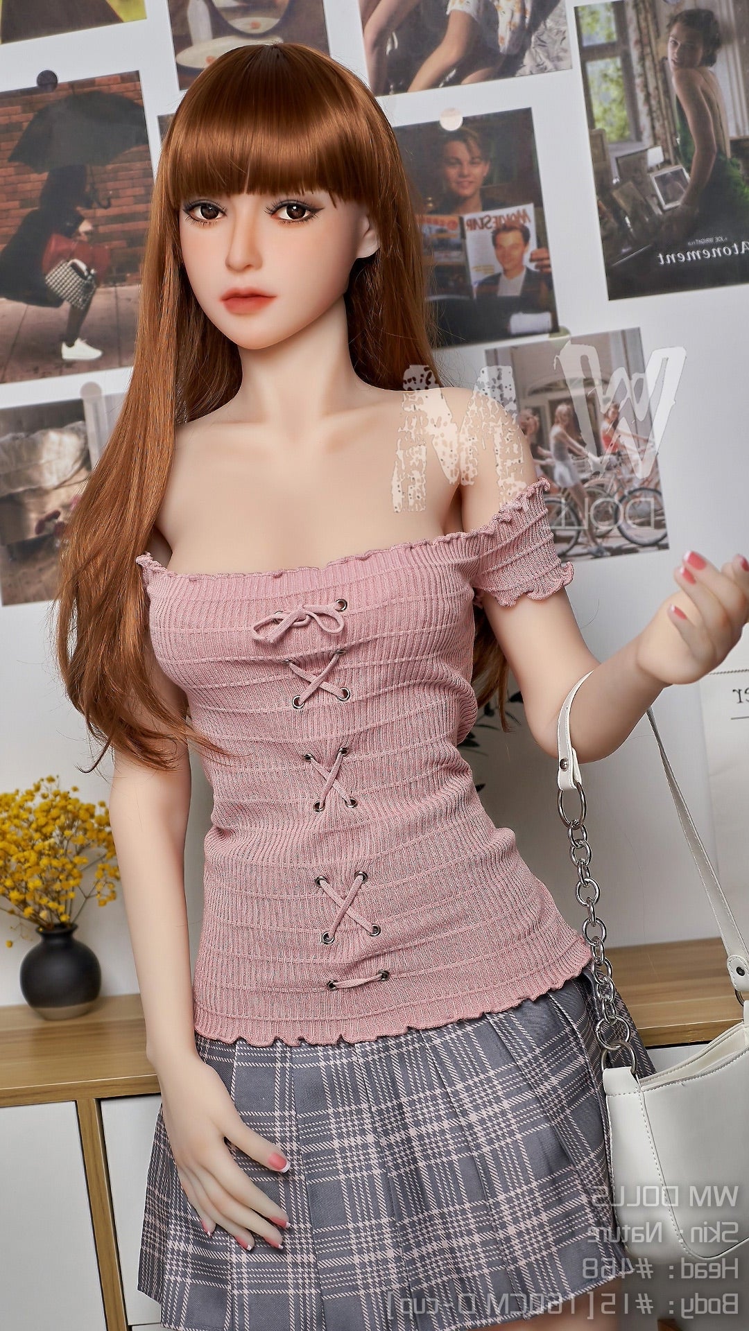 160cm/5ft3 D-Cup Medium Boobs Big Booty TPE Sex Doll with #468 Head WM