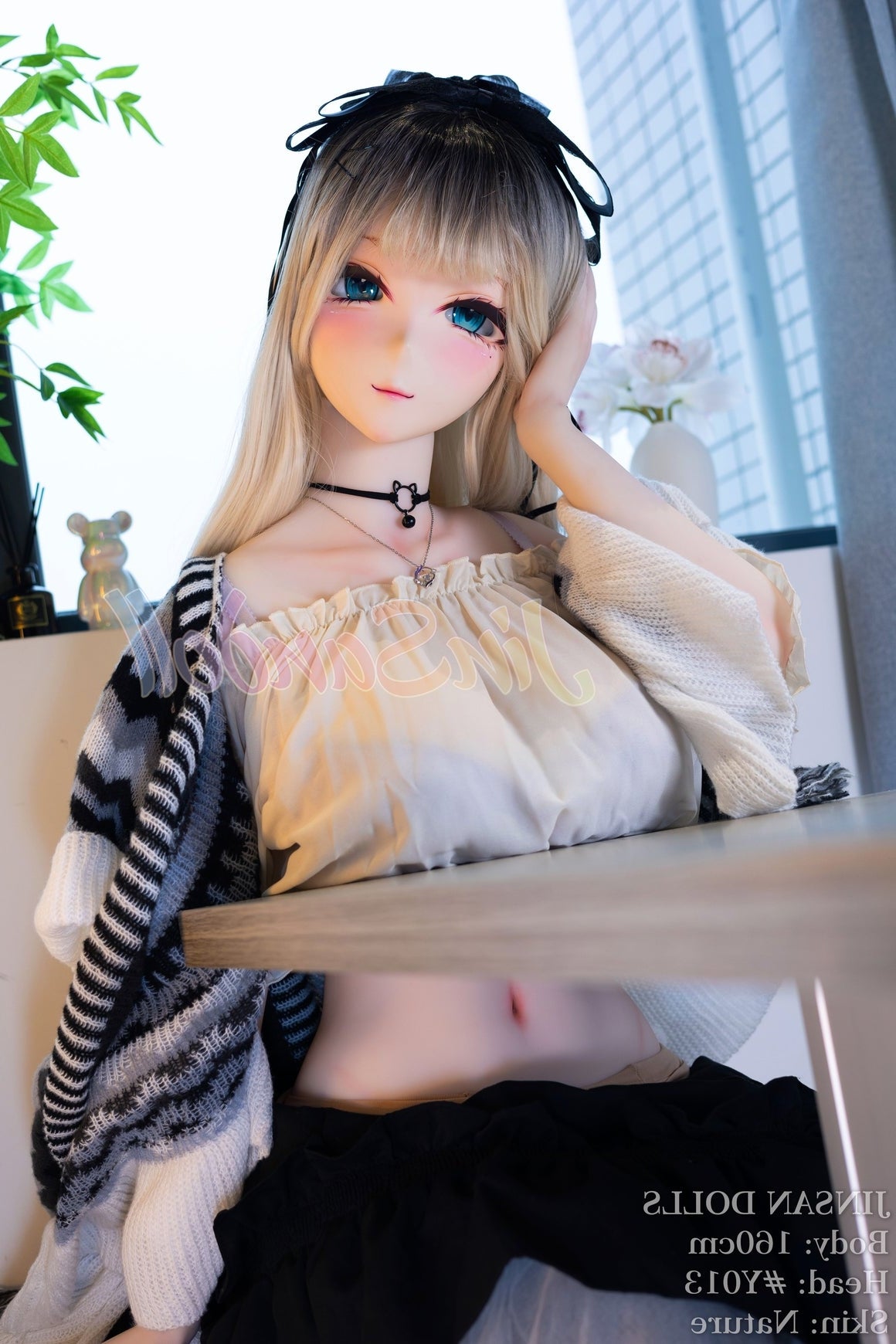 160cm/5ft3 I-Cup Anime Cute TPE Sex Doll with #Y013 Head WM
