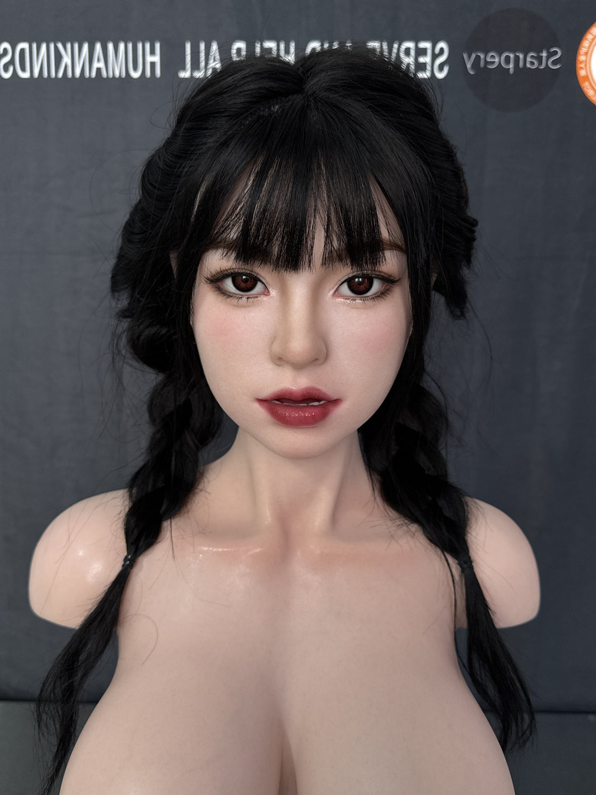 85cm/2ft9 G-cup Chinese Silicone Torso Sex Doll - Barbara Starpery