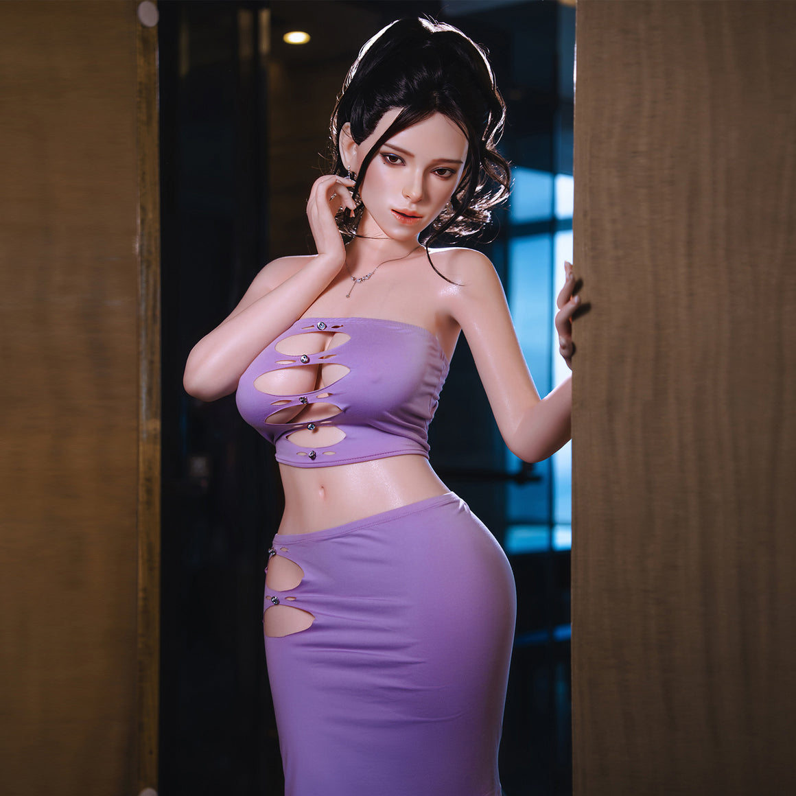 166cm/5ft5 G-cup Big Breast Silicone Sex Doll – M37 SY