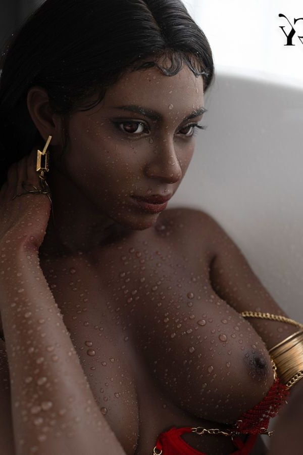 170cm/5ft7 C-Cup Silicone Head Black Sex Doll - Zaria TOP-CYDOLL