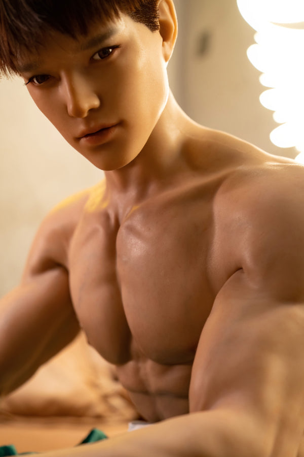 175cm/5ft9 Silicone Head Male Sex Doll - Leonardo Realing