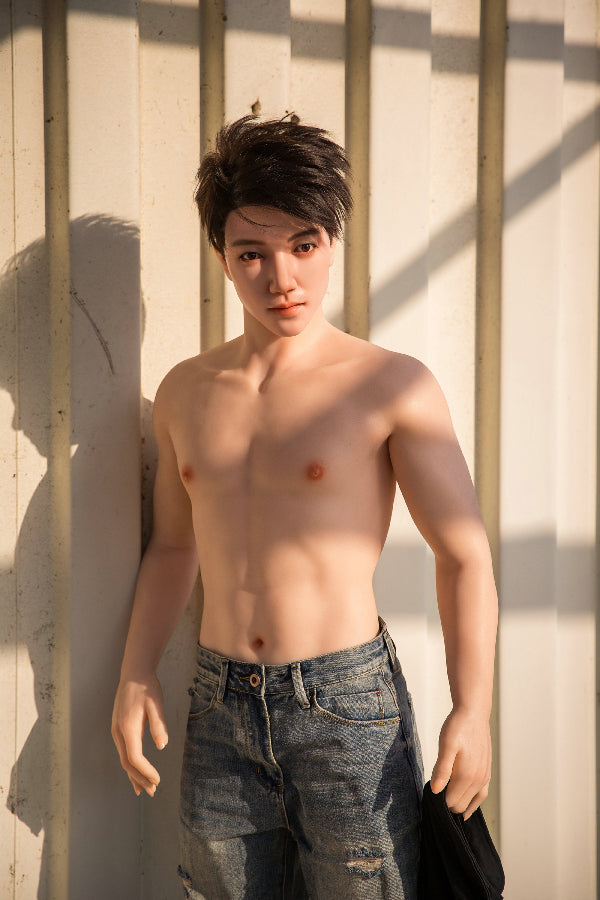 177cm/5ft9 Realistic Male Silicone Sex Doll - QIN QiTa