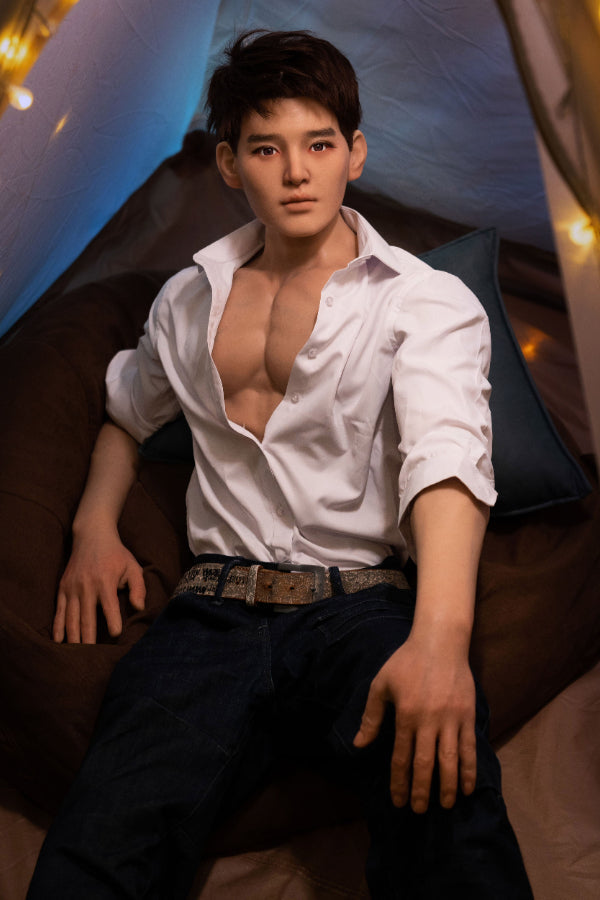 175cm/5ft9 Silicone Head Male Sex Doll - Martin Realing