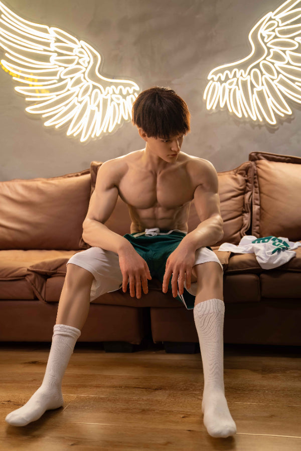 175cm/5ft9 Silicone Head Male Sex Doll - Leonardo Realing