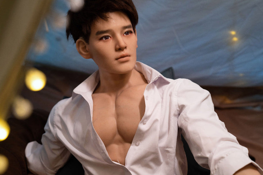 175cm/5ft9 Silicone Head Male Sex Doll - Martin Realing