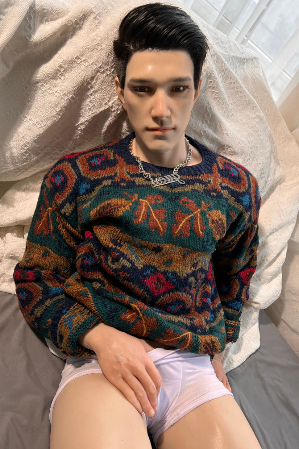 180cm/5ft10 Realistic Male Silicone Sex Doll - Bertin Realing