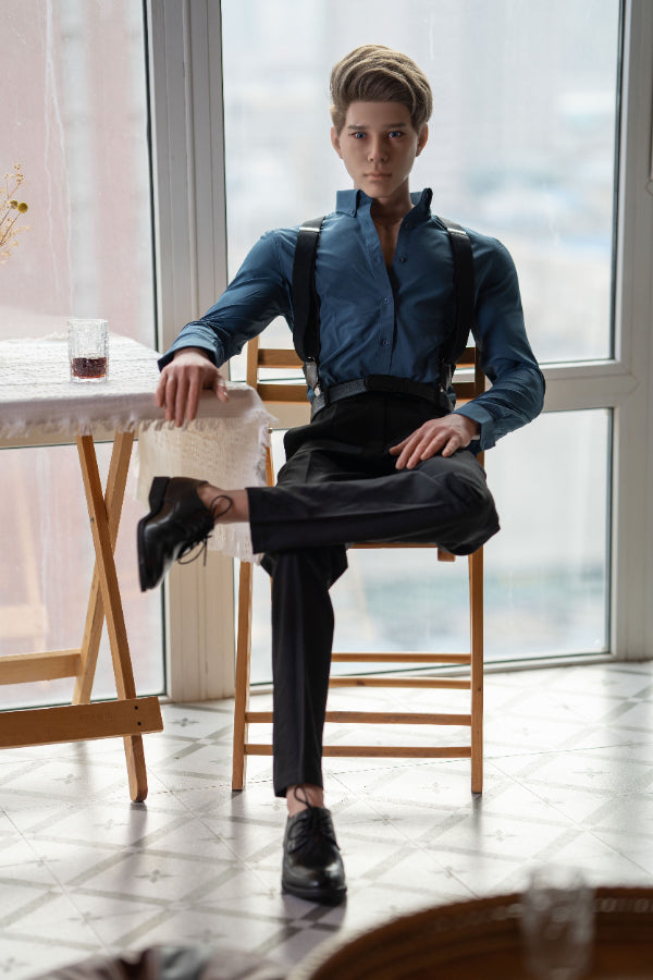 175cm/5ft9 Silicone Head Male Sex Doll - Ronin Realing