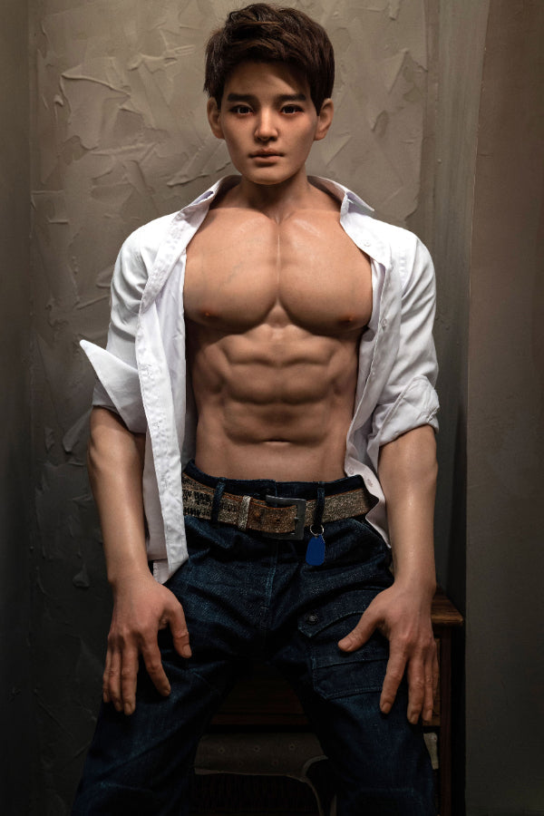 175cm/5ft9 Silicone Head Male Sex Doll - Martin Realing