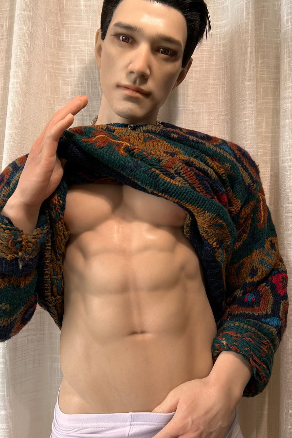 180cm/5ft10 Realistic Male Silicone Sex Doll - Bertin Realing