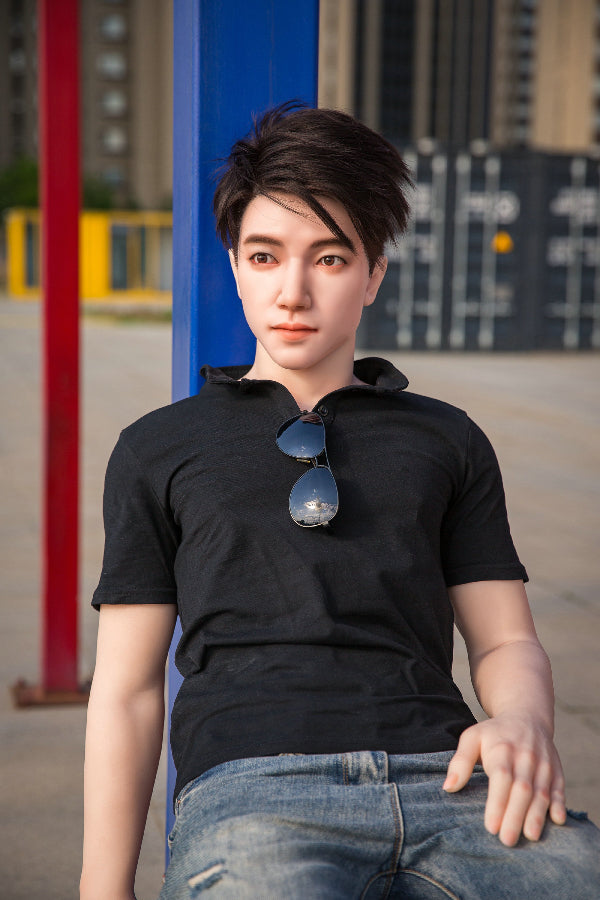 177cm/5ft9 Realistic Male Silicone Sex Doll - QIN QiTa