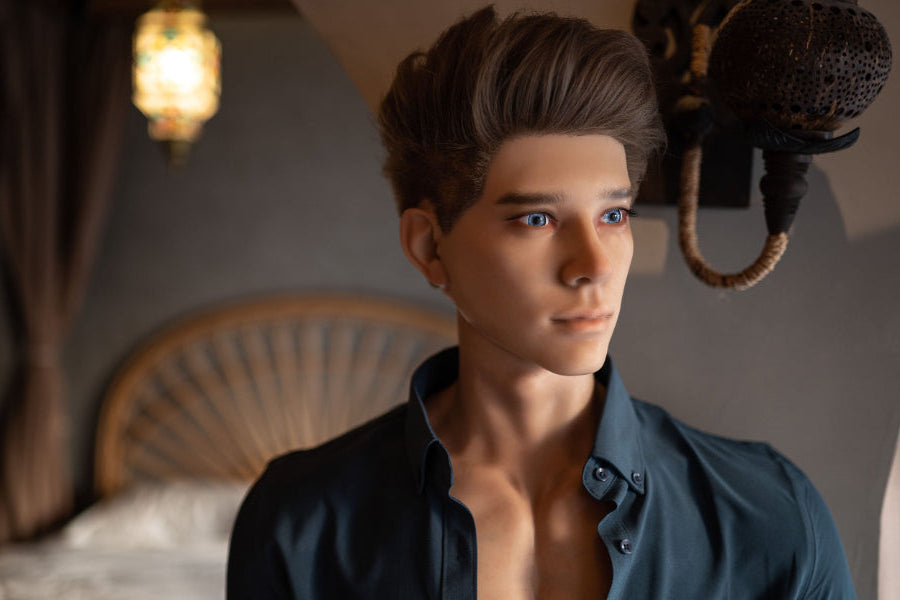 175cm/5ft9 Silicone Head Male Sex Doll - Ronin Realing