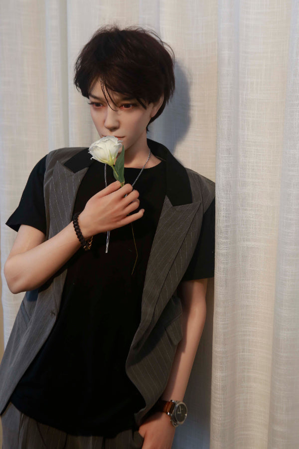 170cm/5ft7 Realistic Male Silicone Sex Doll - kirin Realing