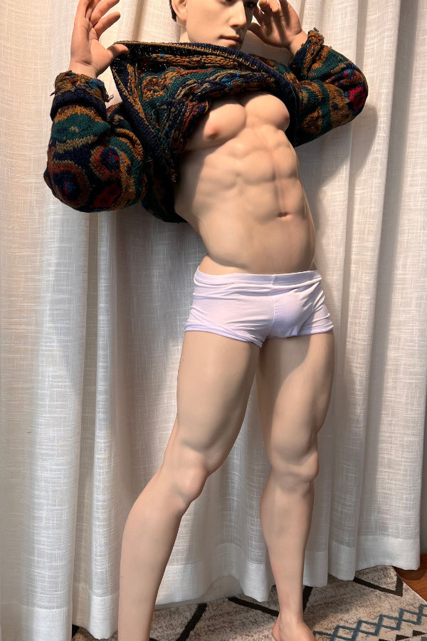 180cm/5ft10 Realistic Male Silicone Sex Doll - Bertin Realing