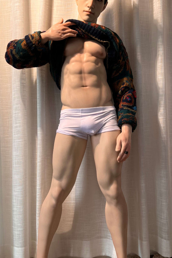 180cm/5ft10 Realistic Male Silicone Sex Doll - Bertin Realing