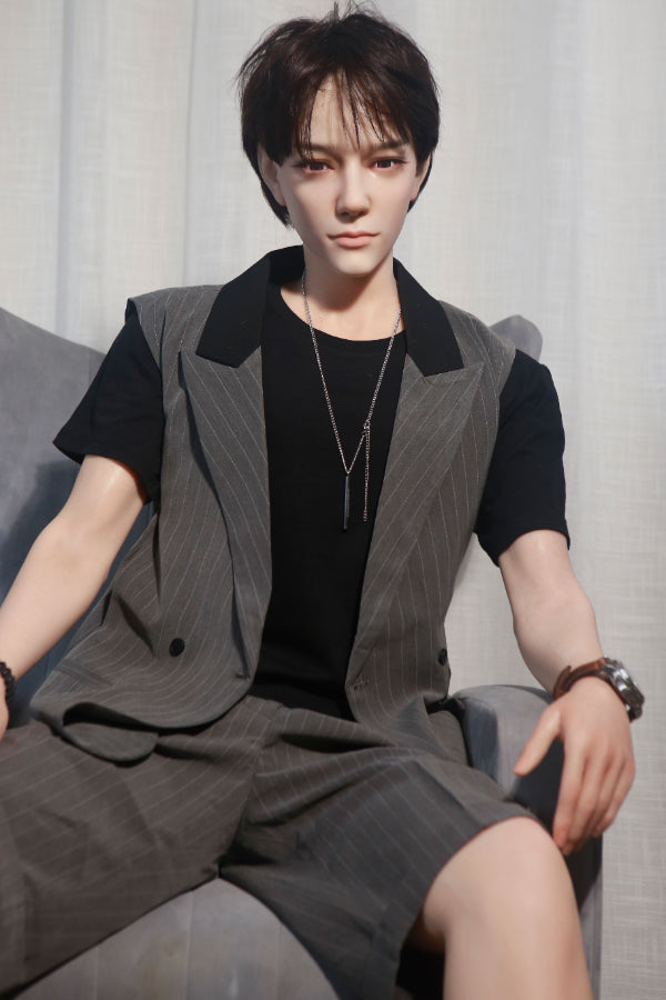 170cm/5ft7 Realistic Male Silicone Sex Doll - kirin Realing