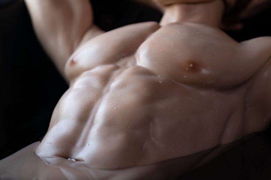 175cm/5ft9 Silicone Head Male Sex Doll - Jesiah Realing