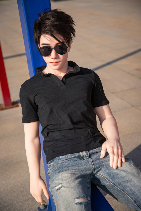 177cm/5ft9 Realistic Male Silicone Sex Doll - QIN QiTa